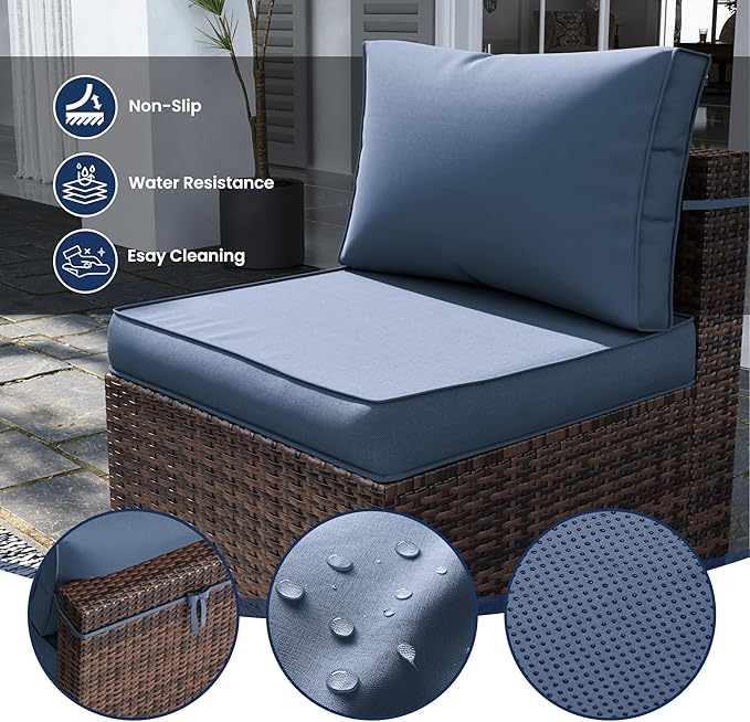 Wicker Outdoor Patio Sofa