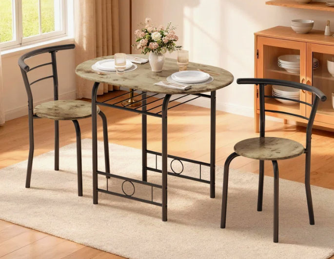 Kokoruda 2 - Person Four Leg Dining Set