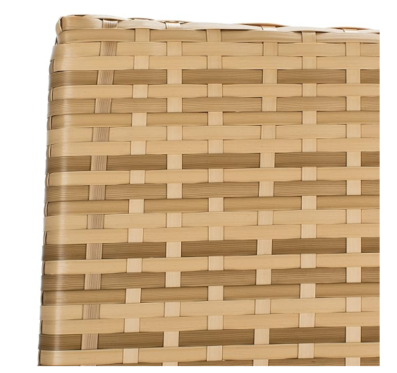 2 - Person Wicker Patio Dining Set with Square Table , Cushions Included