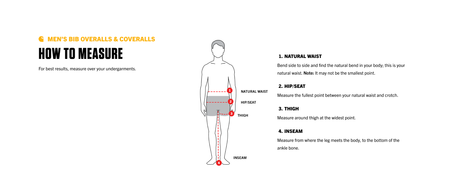 Guide on how to measure key areas like waist, thigh, and inseam for best size and fit selection.