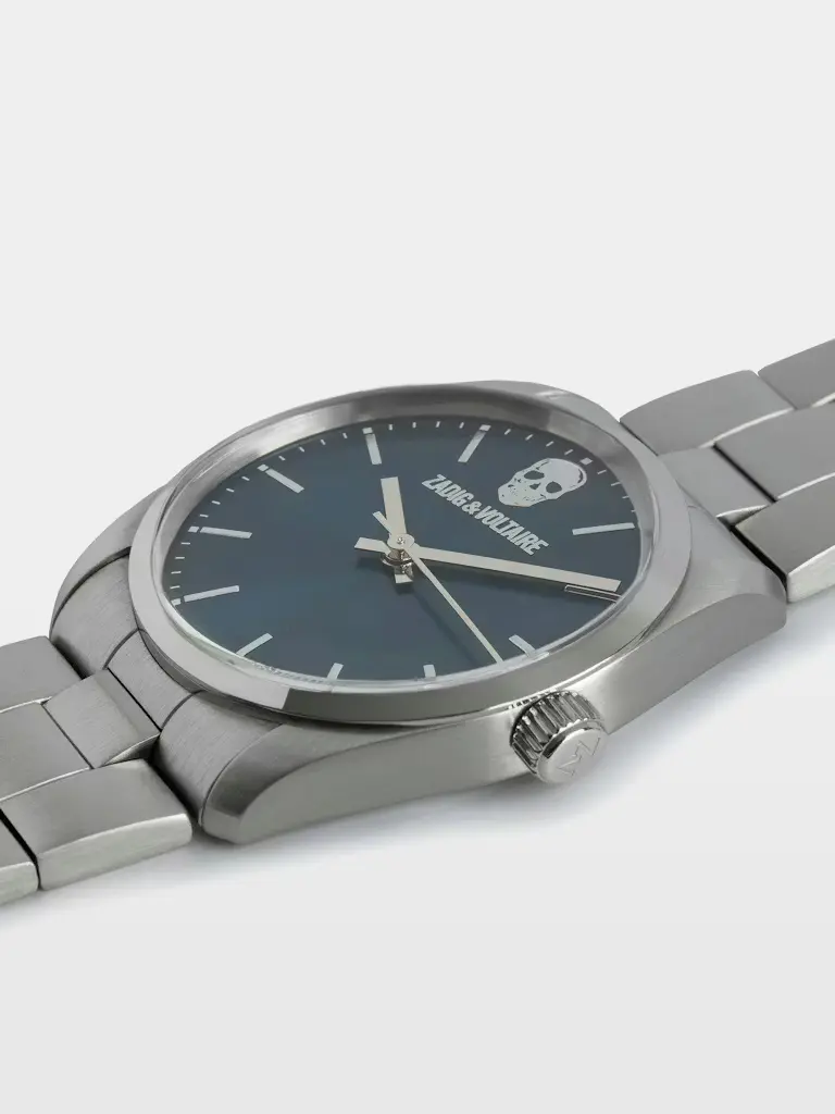 Montre Blue Dial 
