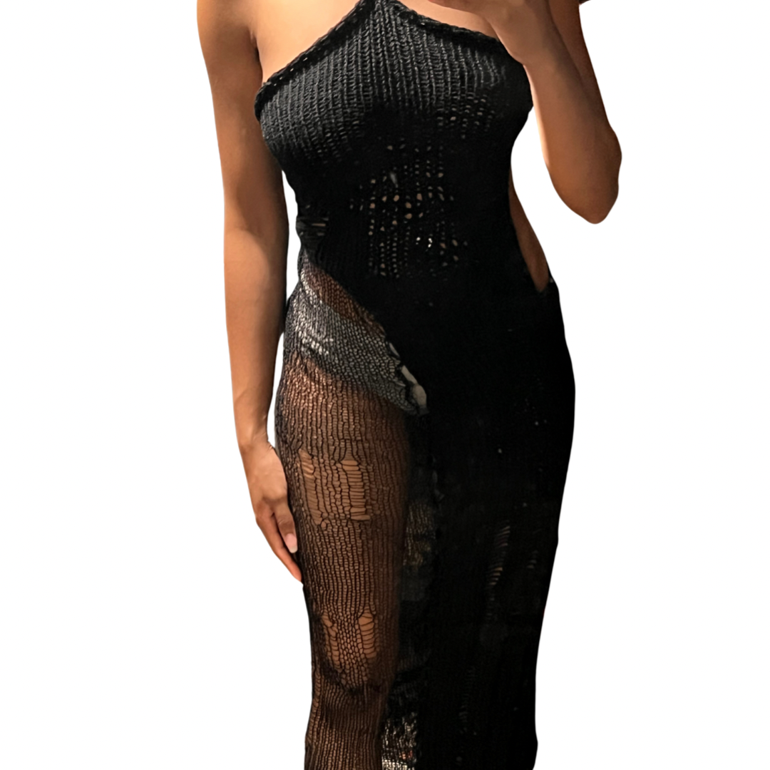 Dual Knit Dress