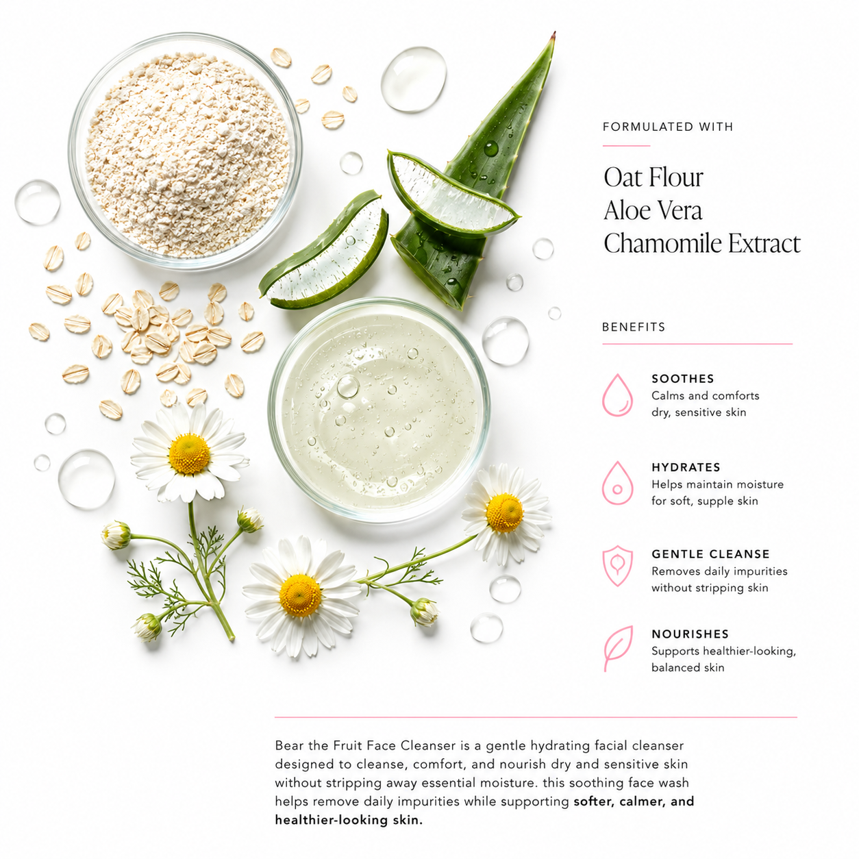 Bear the Fruit Hydrating Face Cleanser
