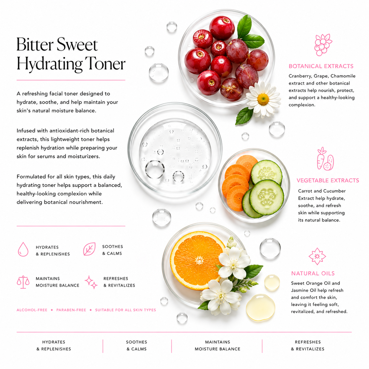 YANY Skin Bitter Sweet Hydrator and Toner