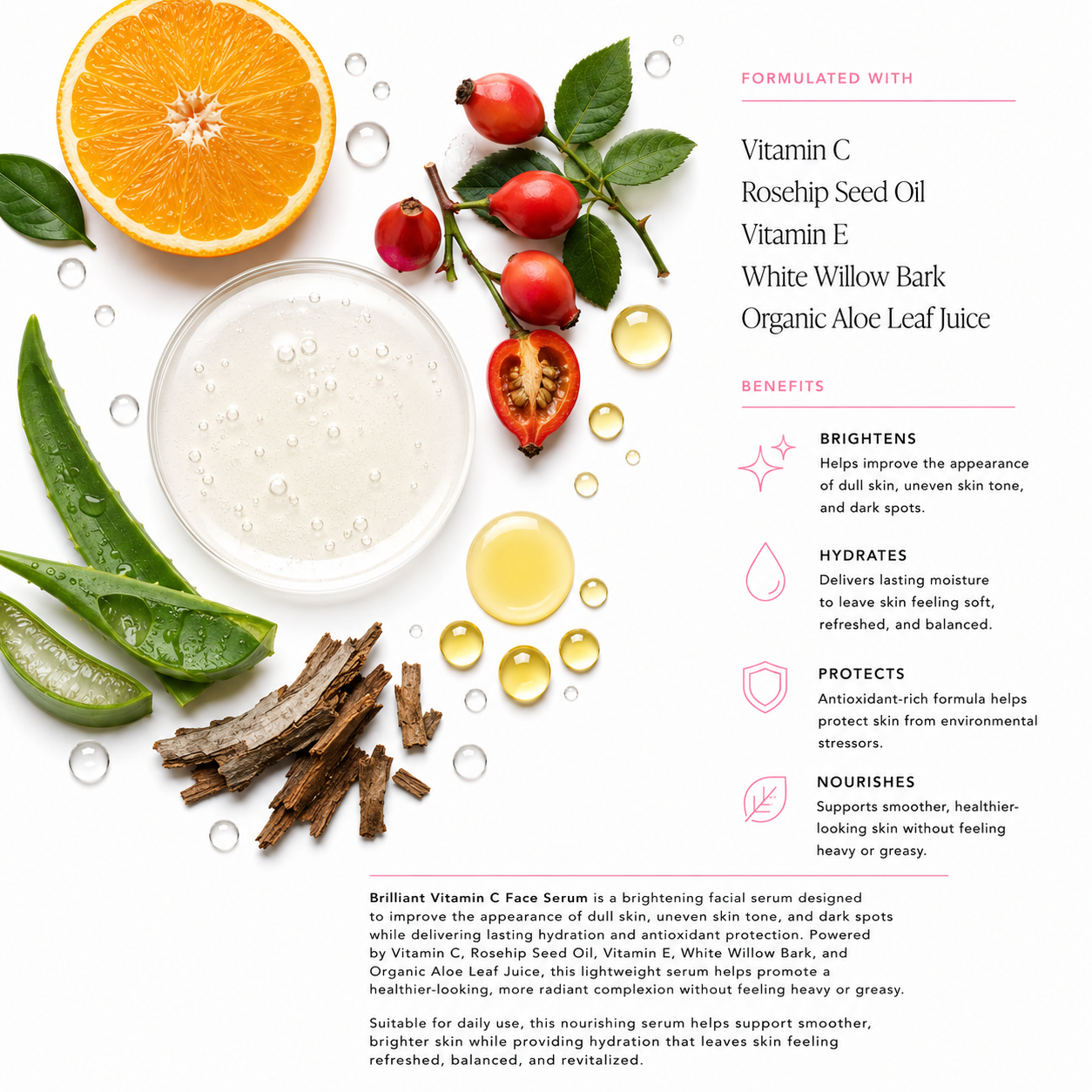 Brilliant Vitamin C Face Serum