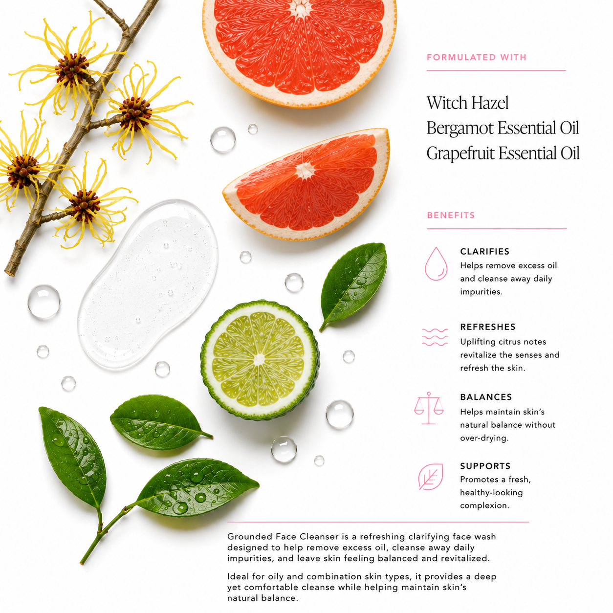 Grounded Clarifying Face Cleanser