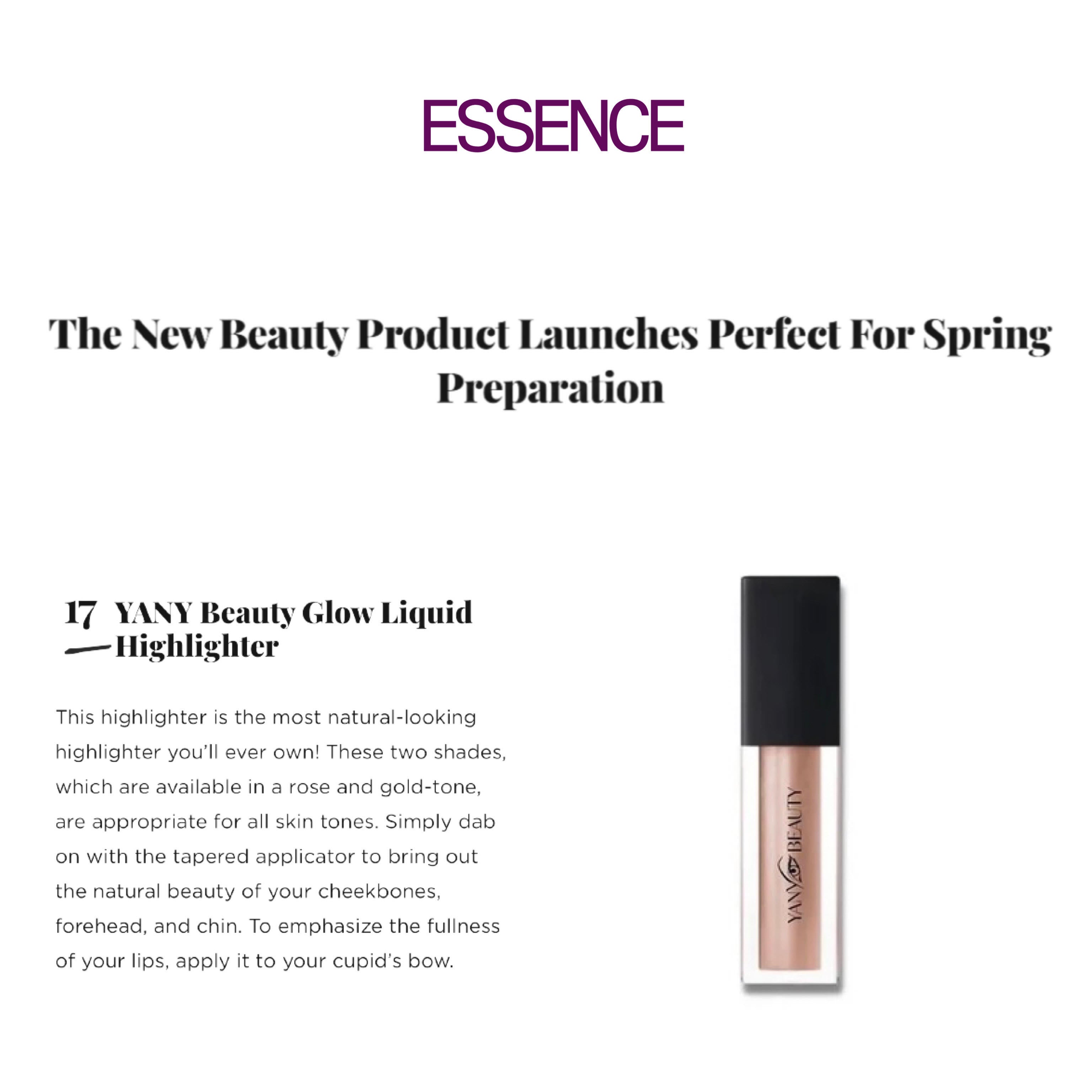YANY Beauty Glow Liquid Highlighters 
