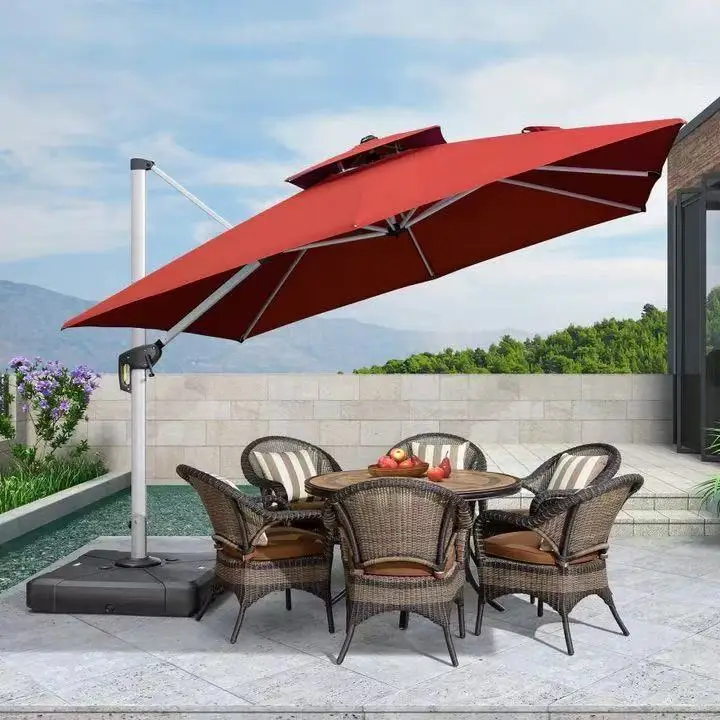  Patio Outdoor Poolside Restaurant Club Resort Umbrella