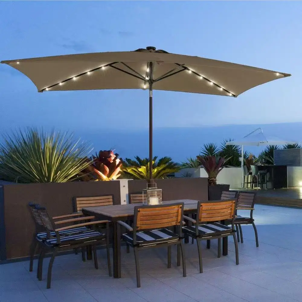  Patio Outdoor Poolside Restaurant Club Resort Umbrella