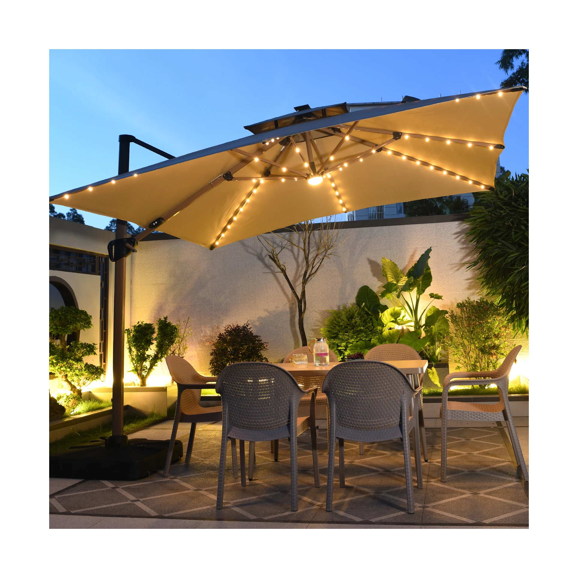  Outdoor Umbrella Garden Hotel Wholesale Outdoor Furniture