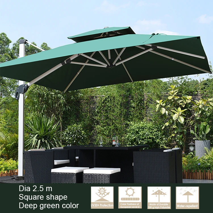 Outdoor Furniture Set 4x4 Ombrelloni Da Giardino Foldable Big Umbrella for Home Garden