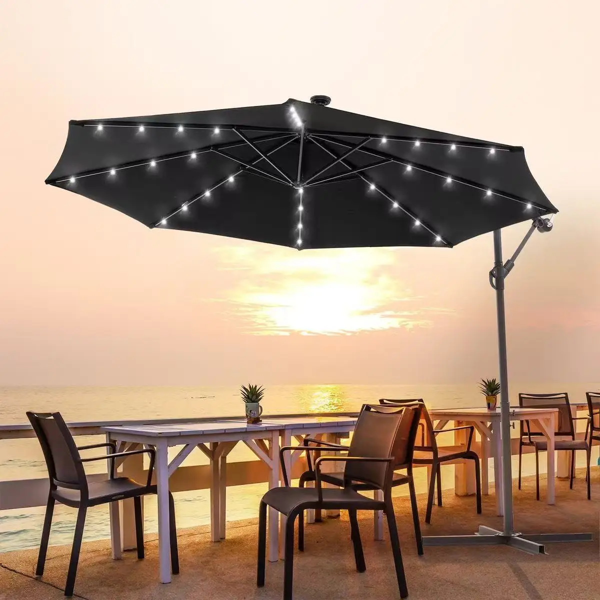  Patio Outdoor Poolside Restaurant Club Resort Umbrella