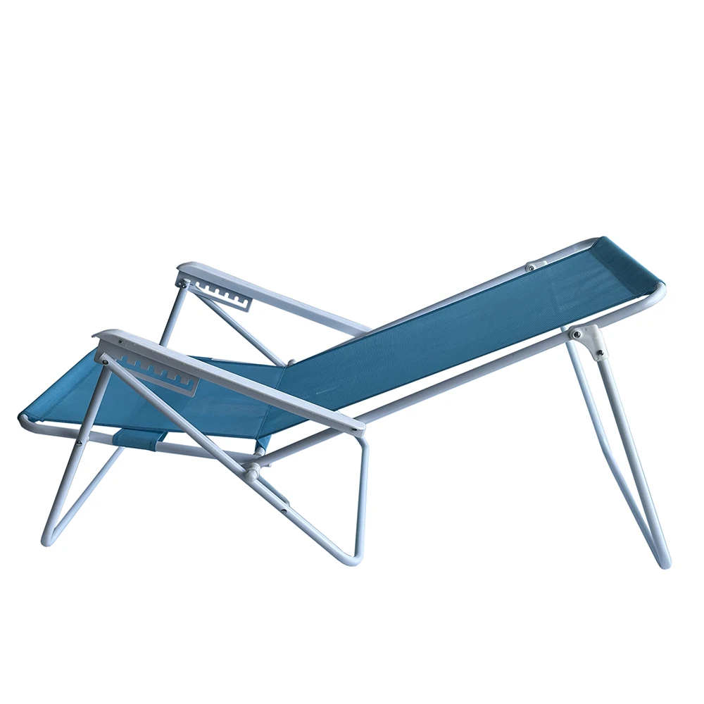 Outdoor Compact Foldable Portable Travel Camping Fishing Chair Metal Lounge Folding Beach Chair for Event