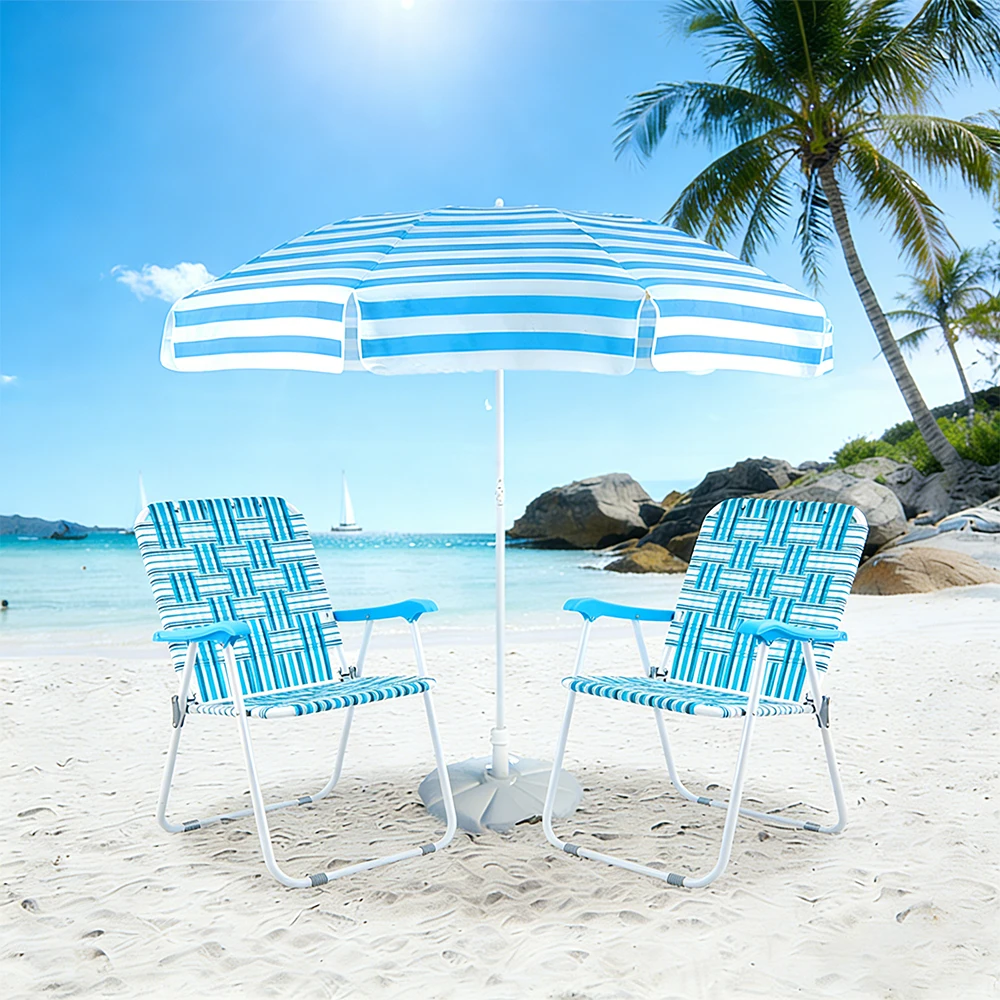  Folding Chair Outdoor Beach Chair Portable Camping Chair