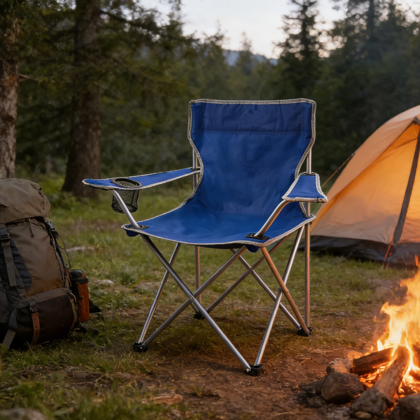 Portable Foldable Durable Eco-Friendly Outdoor Lounge Camping Chair