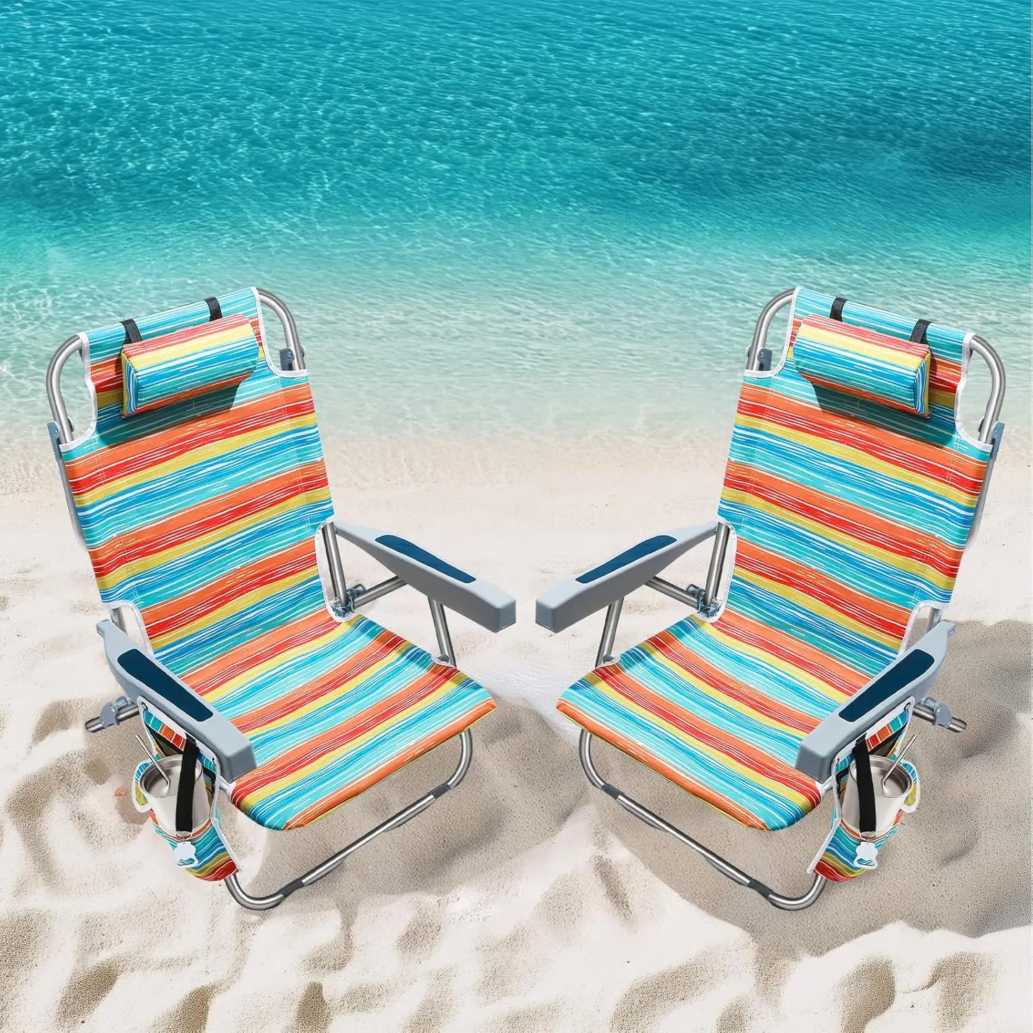  Direct Supply Outdoor Furniture Portable Folding Chair Beach Chair Camping Chair