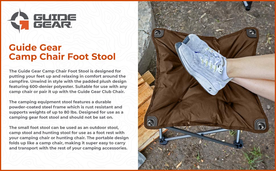 Guide Gear Camp Chair Foot Stool