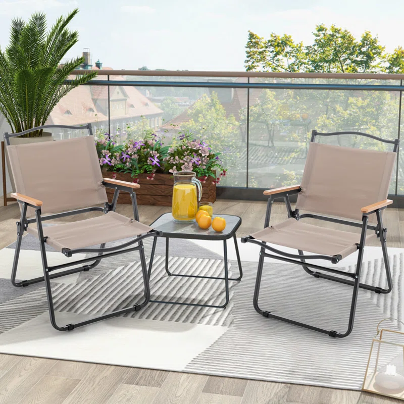 Shierra Folding Camping Chair (Set of 2)