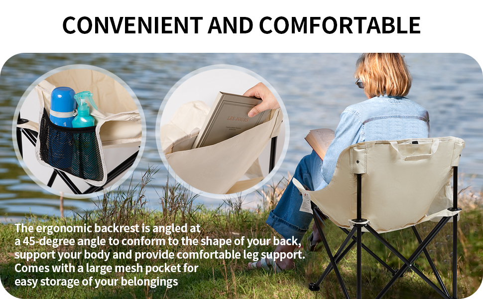 compact camping chair