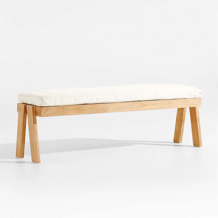 Luxury Restaurant Patio Furniture Outdoor Dining Table Set All Weather Natural Teak Wood Outdoor Table and Chairs Set