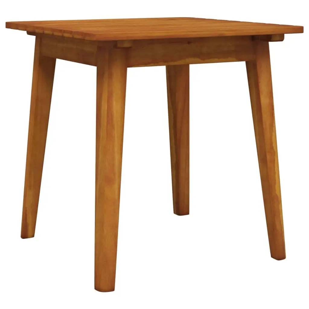 Outdoor Furniture 3-Piece Acacia Wood Patio Chair and Table Set,Dining Table Set for Garden Balcony Swing Pool Fishing Beach