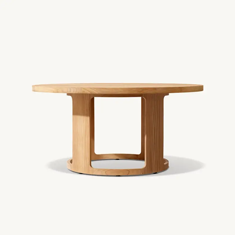 Garden Dining Set Outdoor Furniture Dining Chair and Table Set Teak Garden Dining Set for Patio Hotel