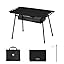 Tactical Camping Table with Adjustable Height, Collapsible Table Lightweight with Carry Bag for Camping, Travel expeditions, Hiking, Picnics, BBQs & Beach Trips