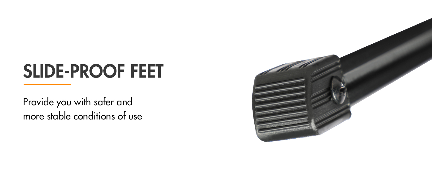 Slide-proof Feet