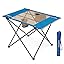 Folding Camping Table - Lightweight Aluminum Portable Picnic Table, 18.5x18.5x24.5 Inch for Cooking, Beach, Hiking, Travel, Fishing, BBQ, Indoor Outdoor Small Foldable Camp Tables