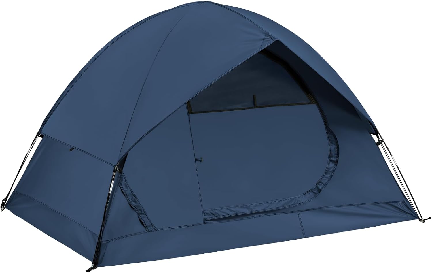 2/4 Person 4-Season Tent with Big Rain Fly – Versatile Outdoor Camping Tent for Hiking, Backpacking, and Festivals – Easy Setup & Durable Design