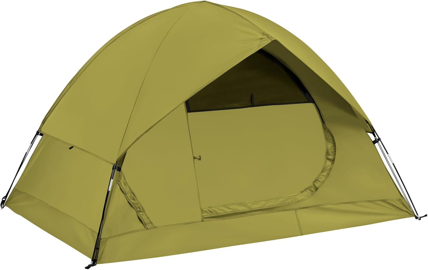 2/4 Person 4-Season Tent with Big Rain Fly – Versatile Outdoor Camping Tent for Hiking, Backpacking, and Festivals – Easy Setup & Durable Design