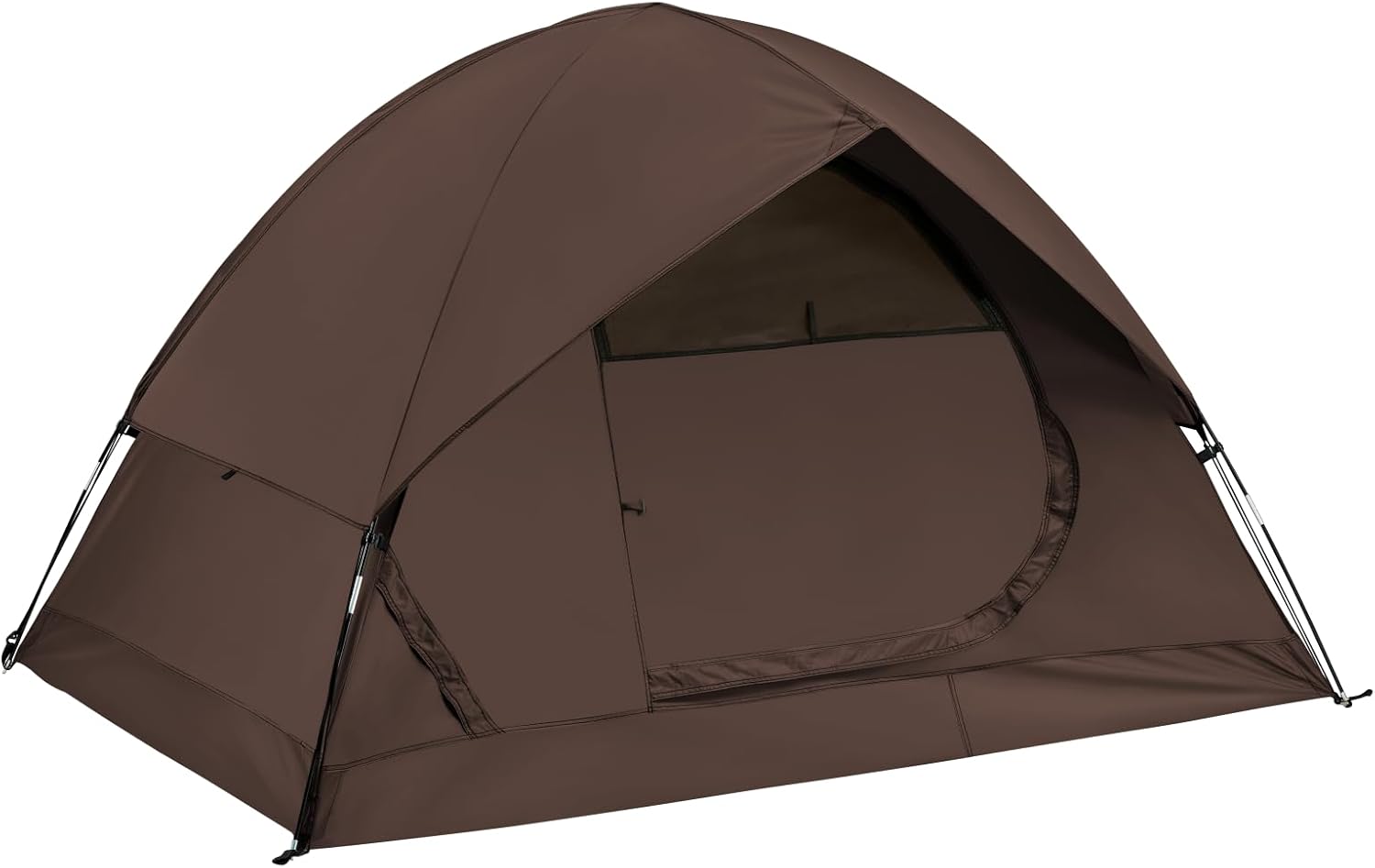 2/4 Person 4-Season Tent with Big Rain Fly – Versatile Outdoor Camping Tent for Hiking, Backpacking, and Festivals – Easy Setup & Durable Design