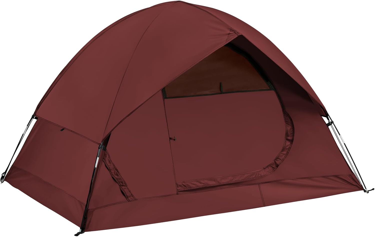 2/4 Person 4-Season Tent with Big Rain Fly – Versatile Outdoor Camping Tent for Hiking, Backpacking, and Festivals – Easy Setup & Durable Design