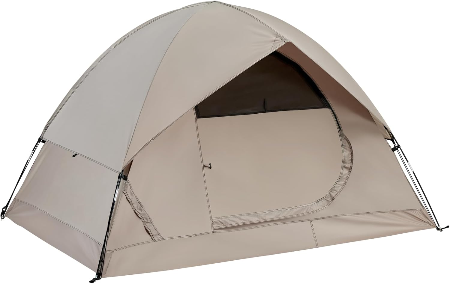 2/4 Person 4-Season Tent with Big Rain Fly – Versatile Outdoor Camping Tent for Hiking, Backpacking, and Festivals – Easy Setup & Durable Design