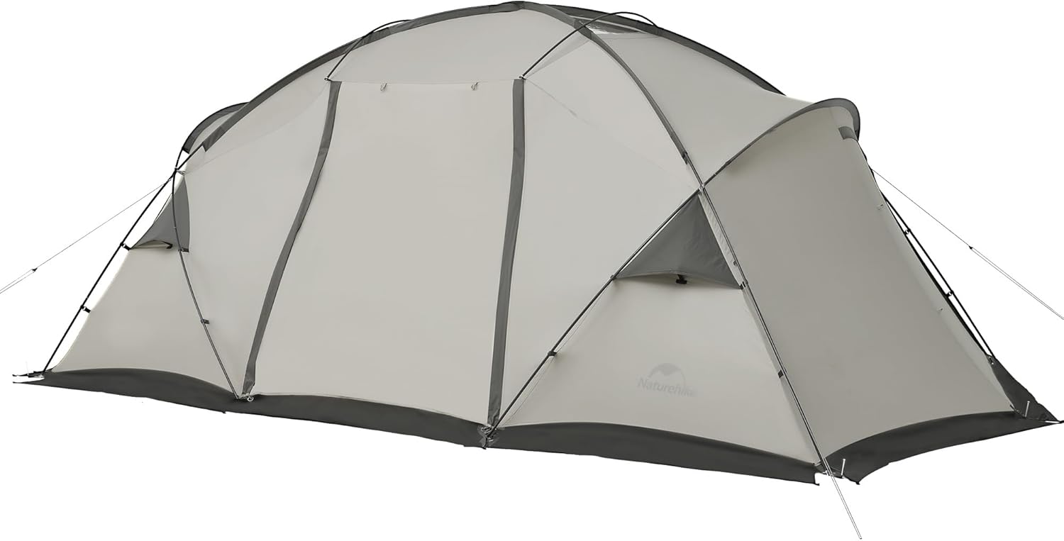 Hot Tent with Stove Jack, Waterproof Windproof 4 Season Tent, 2/4 Person Cold Weather Winter Tents for Camping