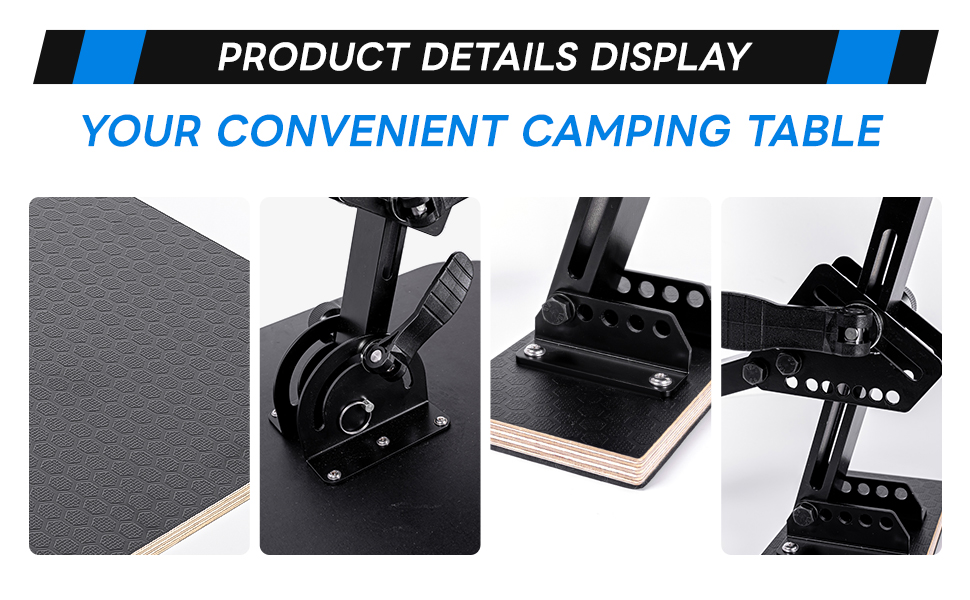 tail table tailgate table camping table