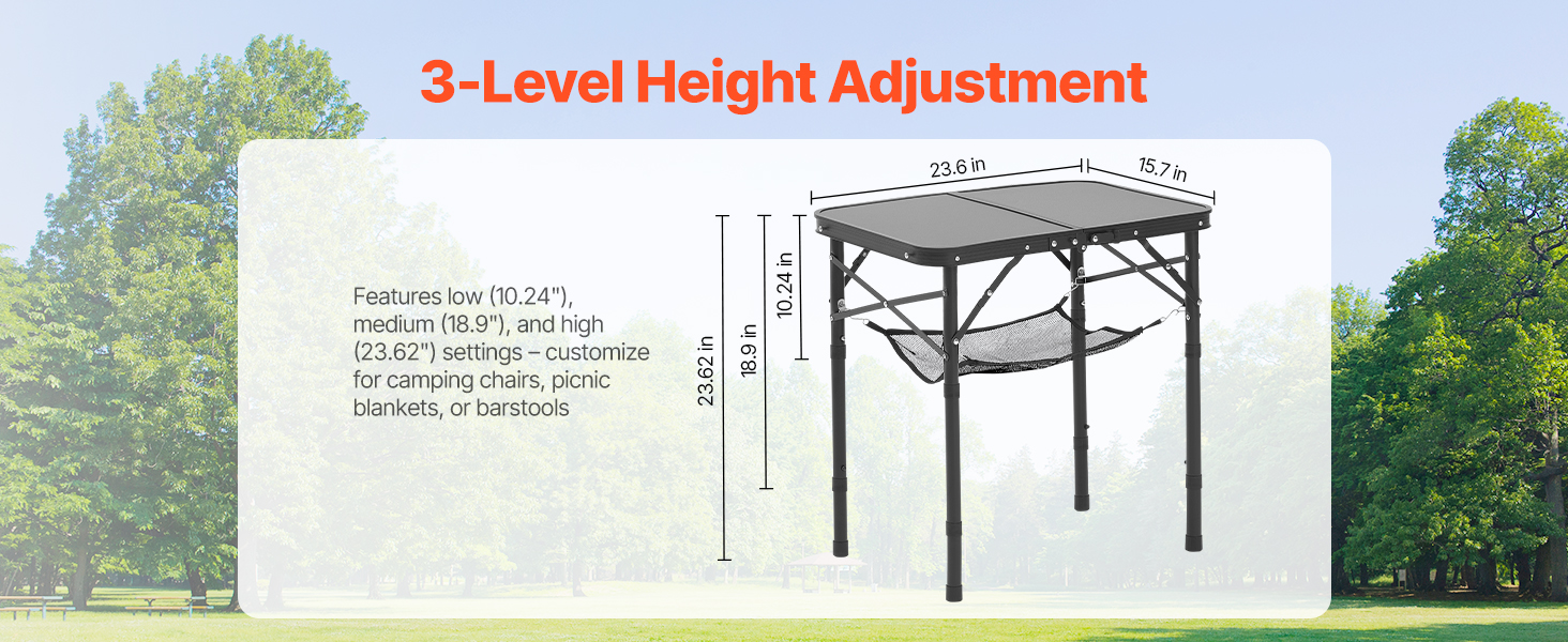 portable camping table