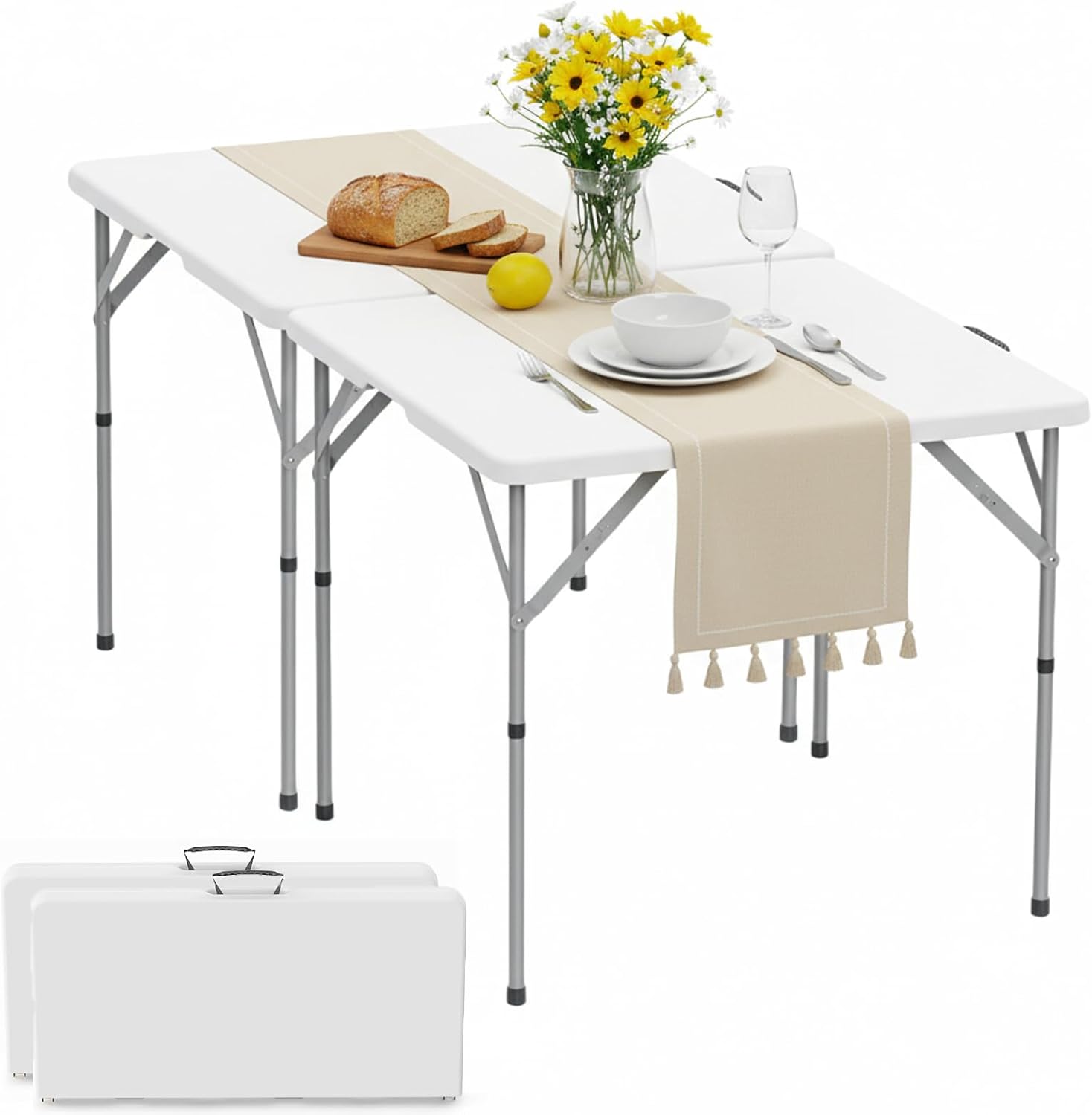  Folding Table - 2 Pcs