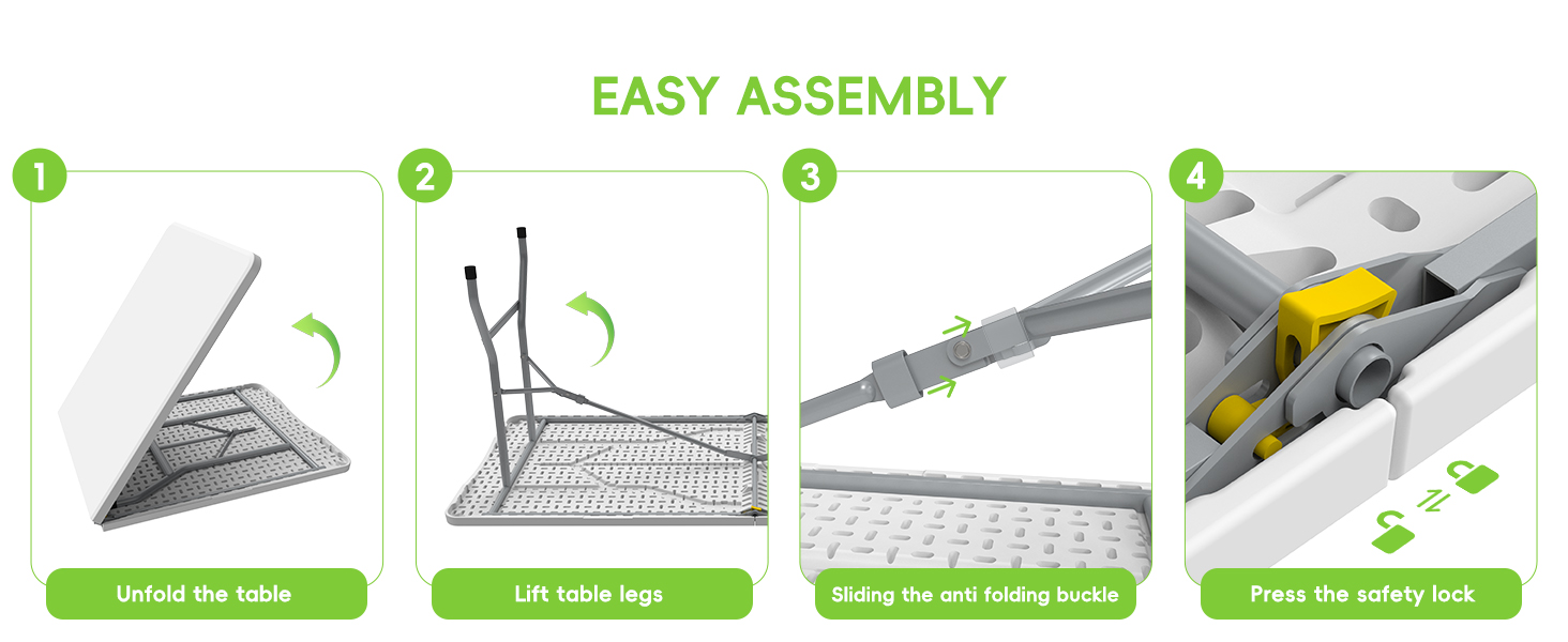 outdoor folding table