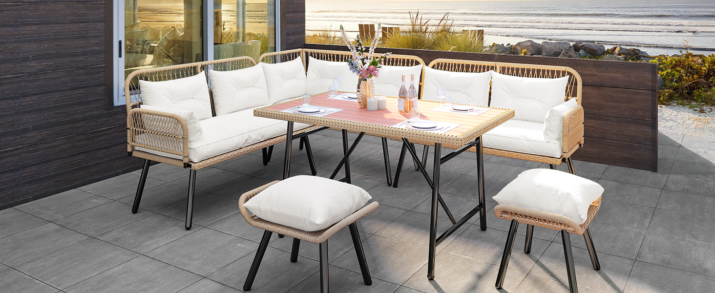 outdoor dining table