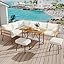4-Piece Outdoor Patio Furniture Set