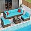 6 Pieces Patio Furniture Sets 