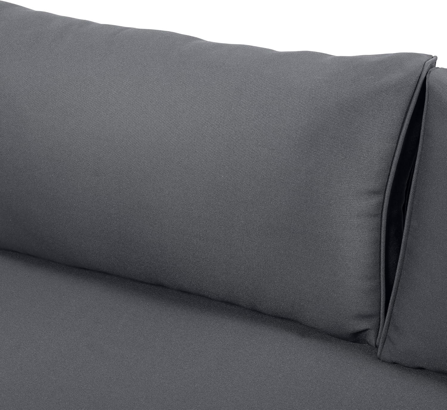 67.5" Outdoor Patio Daybed 3 Seater Sofa Bed,Acacia Wood Frame with Rattan Arm, Cushion & Pillow