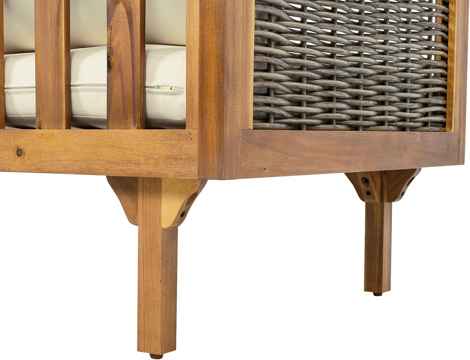 5-Seater Acacia Wood Patio Furniture Set