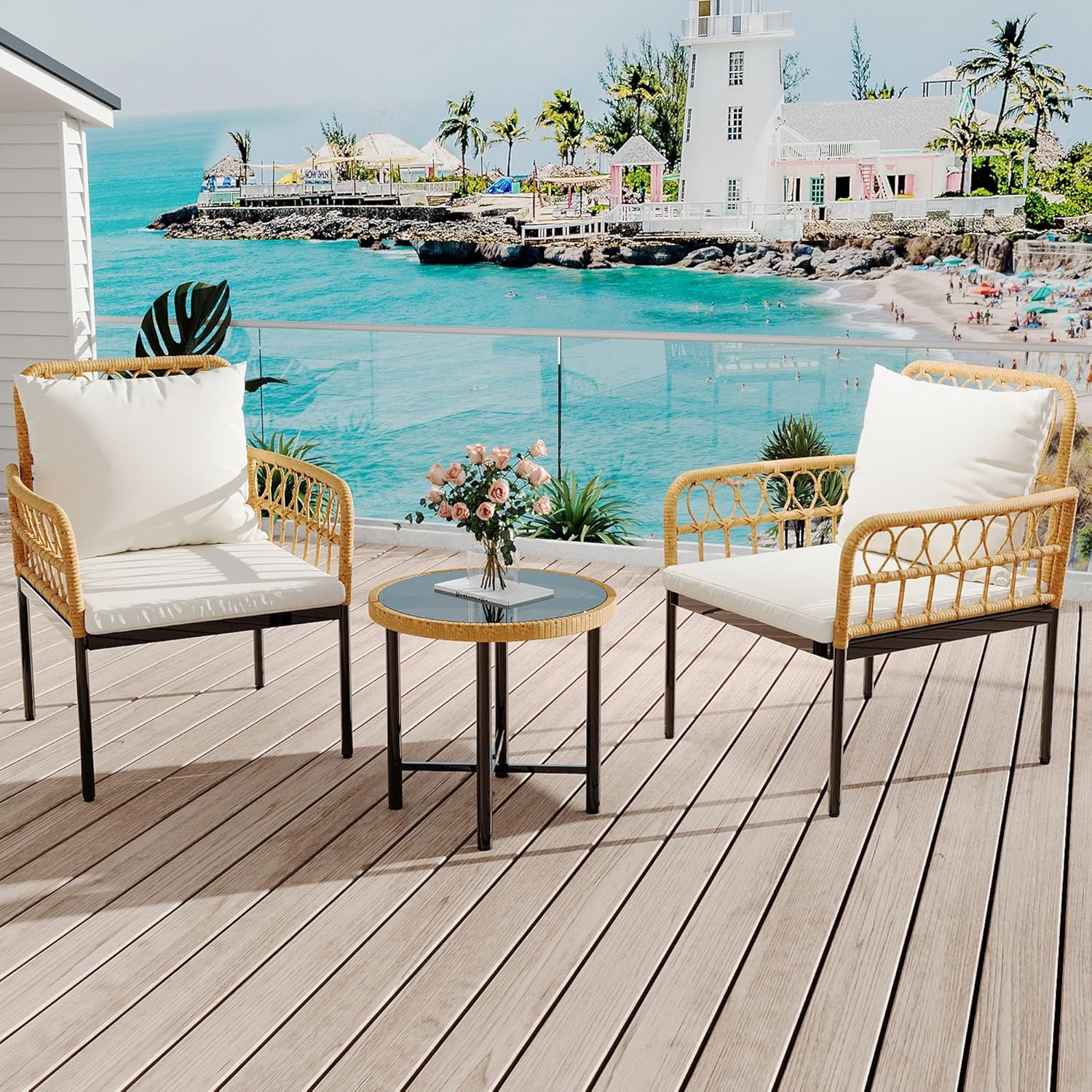 4-Piece Outdoor Patio Furniture Set