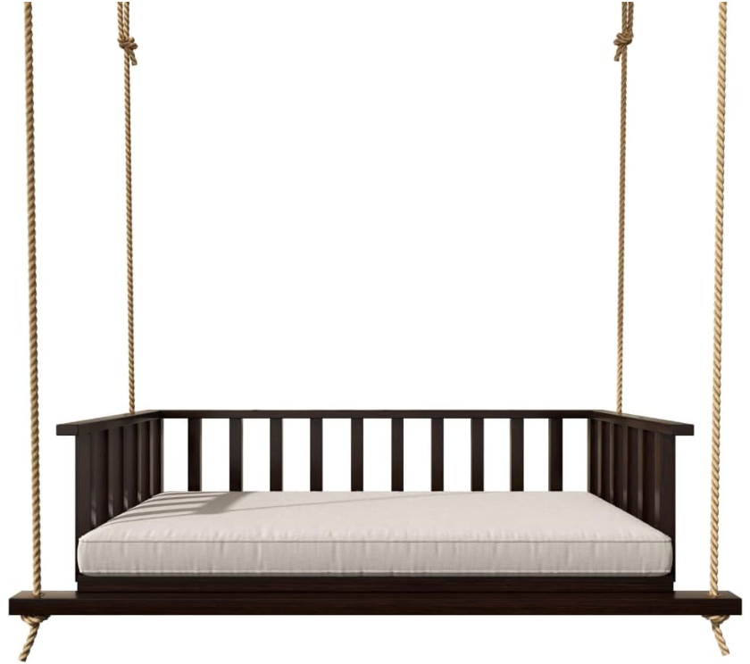  Porch Swing with Included Outdoor Cushion Set