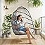 Patio Wicker Swing Hanging Egg Basket Chairs No Stand