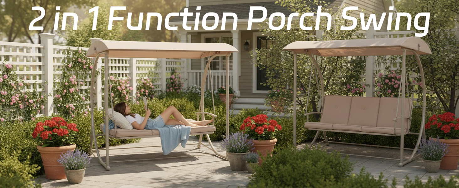 Porch Swing with Stand