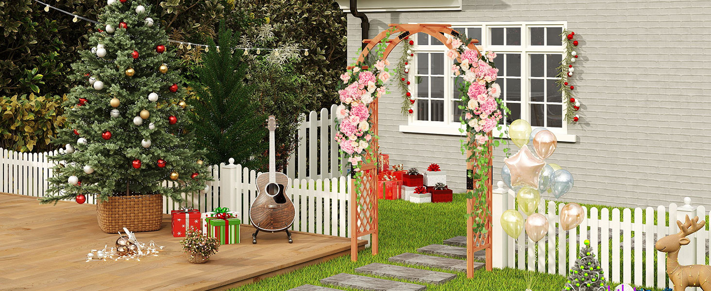 Wood Wedding Arch for Ceremony