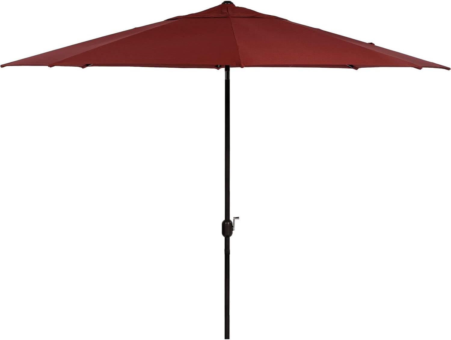  7-Piece Outdoor Dining Set with 6 Swivel Rockers, Ocean Blue Cushions and Stamped Steel Rectangular Dining Table, Patio Dining Set for 6, Premium All-Weather Patio Furniture for Deck